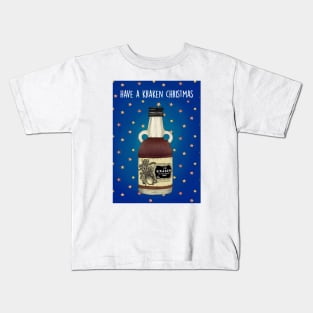 Kraken Christmas Kids T-Shirt